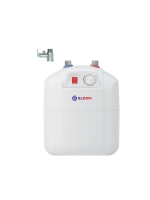 Compacte staande boiler met energieklasse B. Ideaal voor onder het aanrecht.