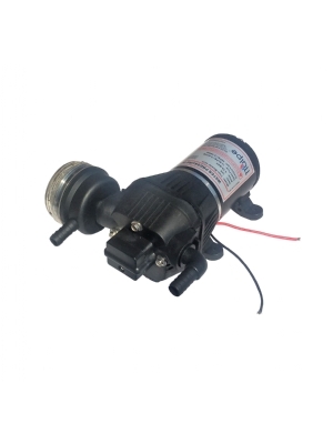 Drukwaterpomp met automatische afslag op 12 volt. Ideaal in combinatie met n van onze geisers.