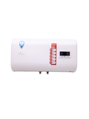 Hoogwaardige platte 43 liter boiler met Wi-Fi voor horizontale montage aan de wand