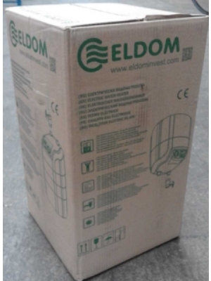 Retour gekomen nieuwe Eldom 10 liter "onder wasbak"-model